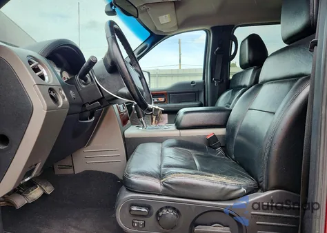 2005 Ford F150 Supercrew z USA, uszkodzony, nr VIN 1FTPW14545KF08296